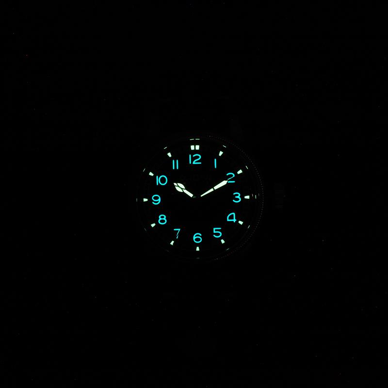 Octopus Kraken Oct011 Stainless Steel Big Crown Retro Pilot Watch