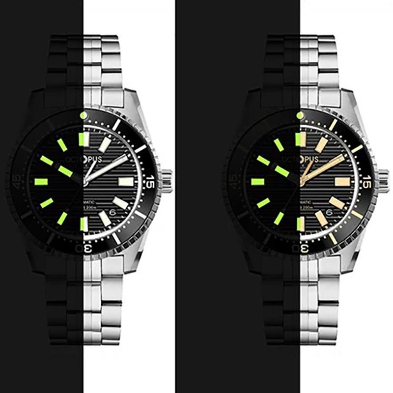 Octopus Kraken Oct018 Stainless Steel Sport Dive Watches