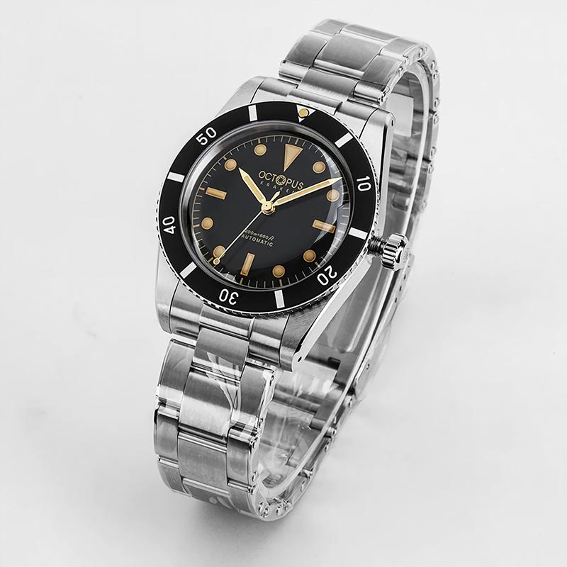 Octopus Remake Aged Bezel Vintage Watches Alternative OCT029 
