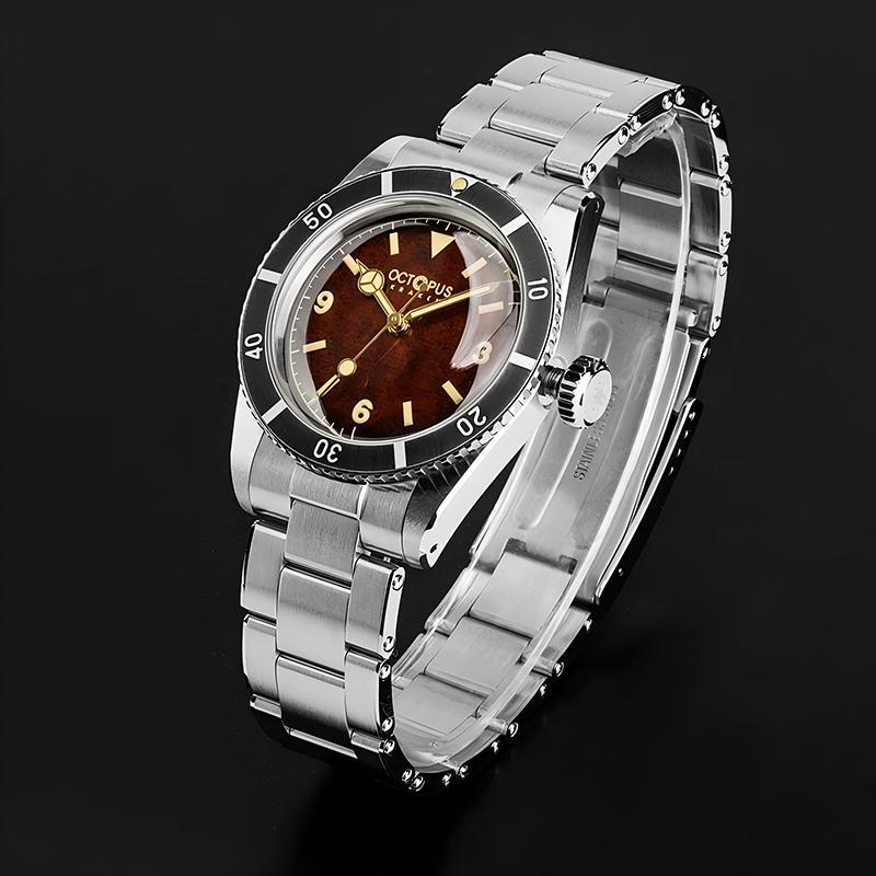 Octopus Remake Aged Bezel Vintage Watches Alternative OCT029 