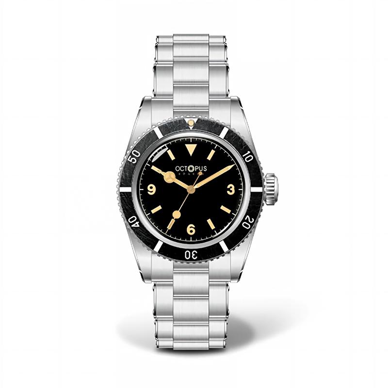 Octopus Aged Bezel Tropical Dial Retro Watches OCT028