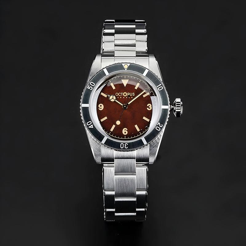 Octopus Aged Bezel Tropical Dial Retro Watches OCT028