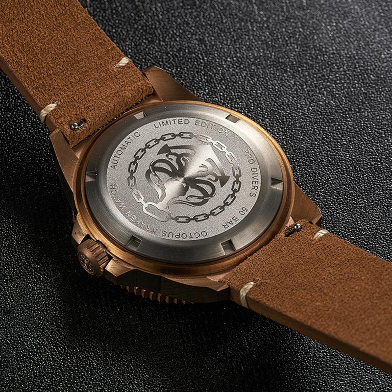 Octopus Oct003 Retro Bronze Automatic Diver