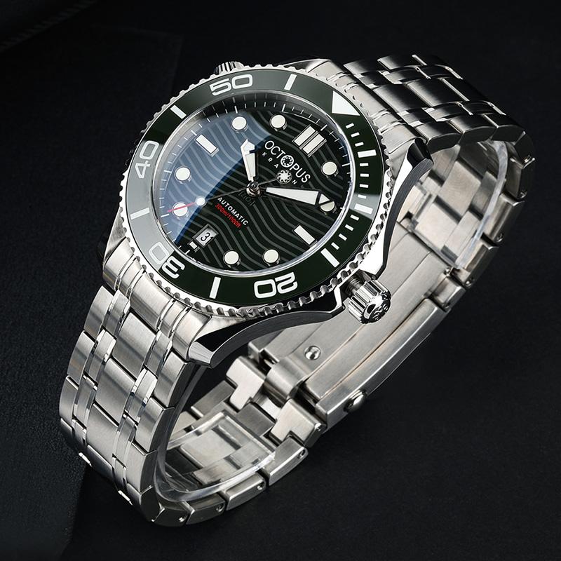 Octopus Oct004 Ceramic Dial 007 Homage Dive Watch